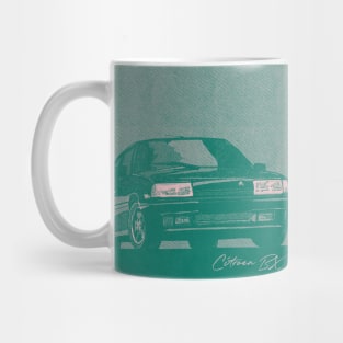 Citroën BX ----1980s Aesthetic Art Print Design Mug